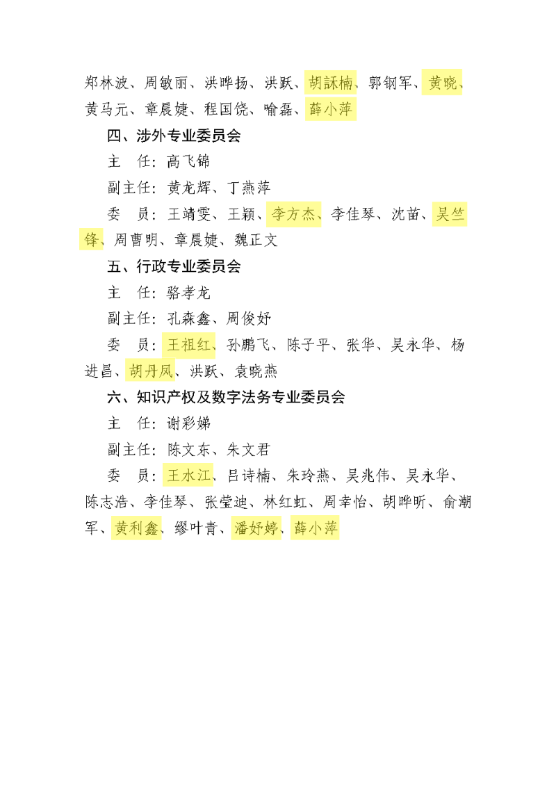 8-关于印发绍兴市律师协会柯桥分会专业委员会组成人员的通知_02